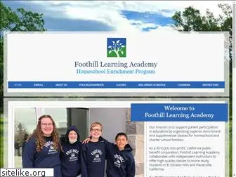 foothilllearningacademy.com