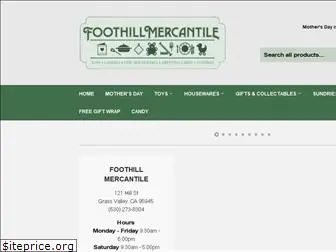 foothillmercantile.com