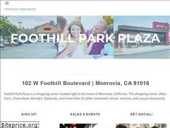 foothillparkplaza.com
