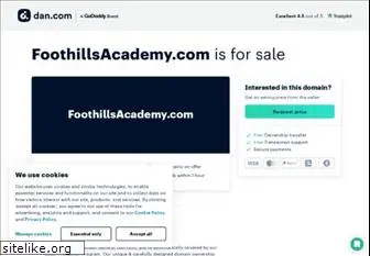 foothillsacademy.com