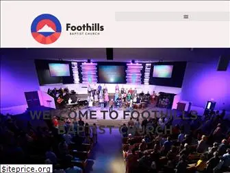 foothillsbaptist.org