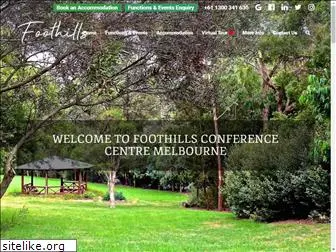 foothillsconferencecentre.com.au