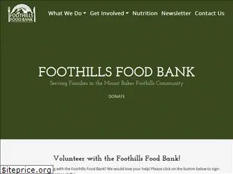 foothillsfoodbank.org