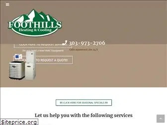 foothillsheating.com
