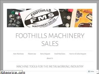 foothillsmachinery.com