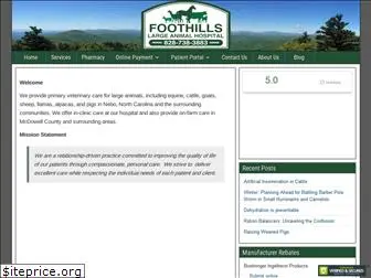 foothillsmobilevet.com