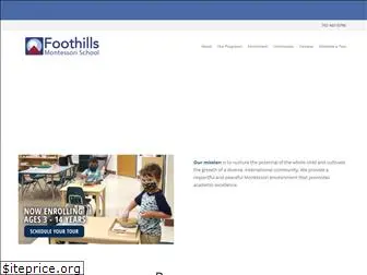 foothillsmontessori.com