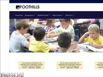 foothillsschool.net