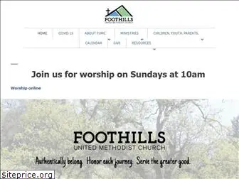 foothillsumc.net
