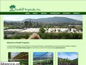 foothilltropicals.com