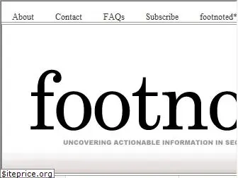 footnoted.com