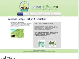 foragetesting.org