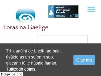 forasnagaeilge.ie thumbnail