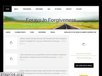 foraysinforgiveness.com