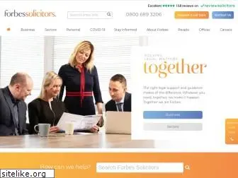 forbessolicitors.co.uk