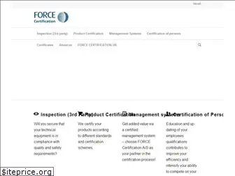 forcecertification.com