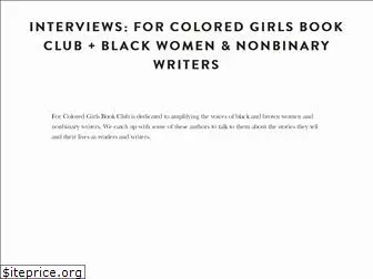 forcoloredgirlsbookclub.com