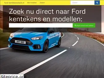 ford-kentekencheck.nl