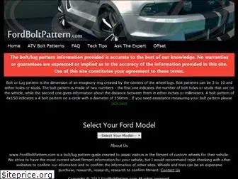 fordboltpattern.com