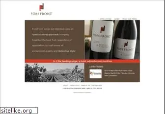 forefrontwines.com