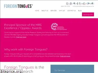 foreigntongues.co.uk