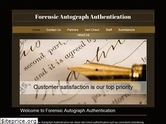 forensicautographauthentication.com