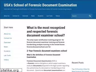 forensicdocexamschool.com