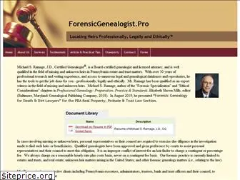 forensicgenealogist.pro