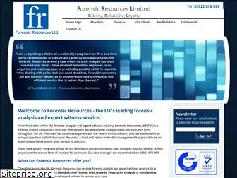 forensicresources.co.uk