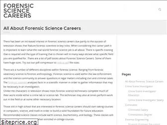 forensicsciencecareers.net