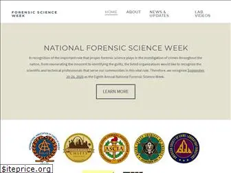 forensicscienceweek.org