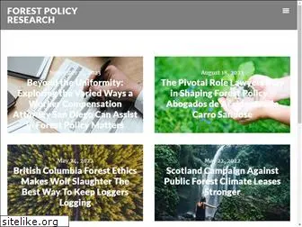 forestpolicyresearch.org