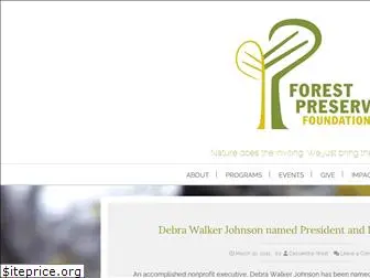 forestpreservefoundation.org