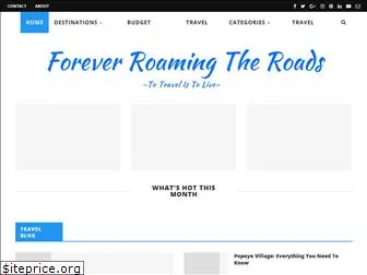 foreverroamingtheroads.com