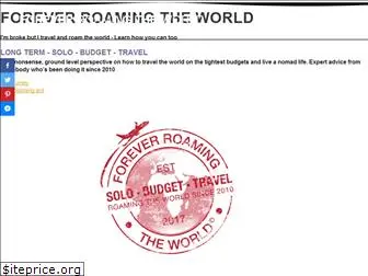 foreverroamingtheworld.com