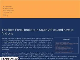 forexbrokerslist.co.za