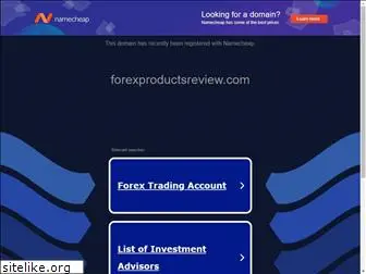 forexproductsreview.com