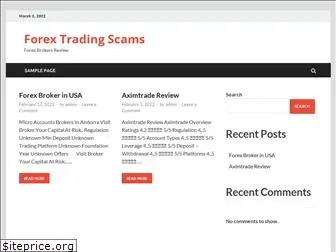 forextradingscams.com