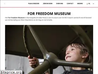 forfreedommuseum.be