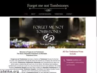 forgetmenottombstones.co.za