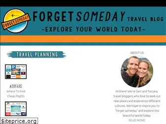 forgetsomeday.com