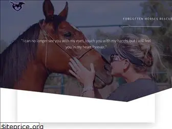 forgottenhorsesrescue.org