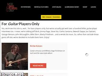 forguitarplayersonly.com