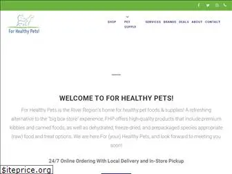 forhealthypetsonline.com