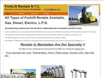 forkliftrentalnyc.com