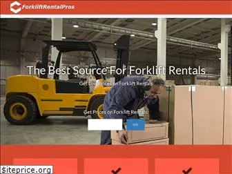 forkliftrentalpros.com