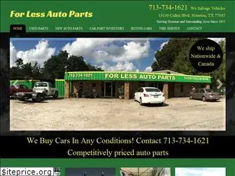 forlessautoparts.com