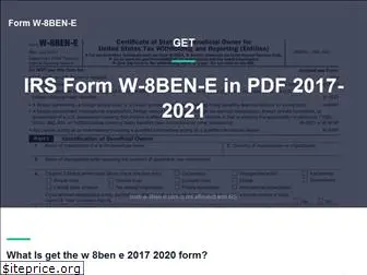 form-w-8ben-e.com