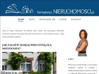 formalnoscinieruchomosci.pl