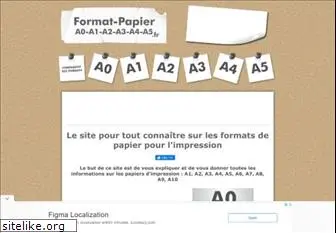 format-papier-a0-a1-a2-a3-a4-a5.fr